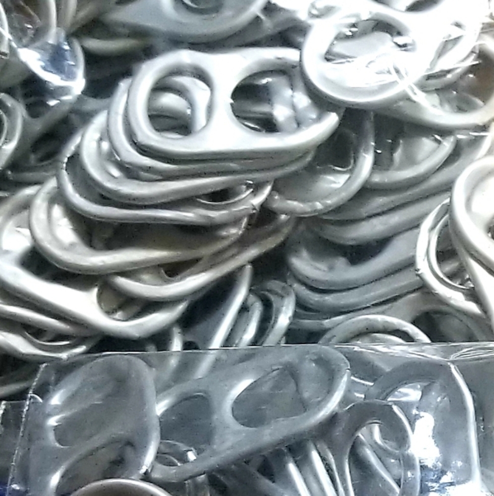500+Aluminum Can Pop Top Pull Tabs ♻️